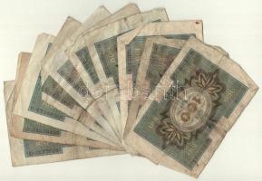 Németország / Weimari Köztársaság 1920. 100M (10x) T:III- fo.
Germany / Weimar Republic 1920. 100 M...