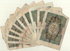 Németország / Weimari Köztársaság 1920. 100M (10x) T:III- fo.
Germany / Weimar Republic 1920. 100 M...