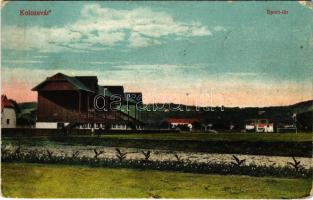 1916 Kolozsvár, Cluj; Sport tér, foci pálya / sport field, football (EK)