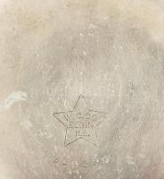 Genius fém tokos zsebóra. Jelzett szerkezettel. Működő, jó állapotban, fém szíjjal. d: 55 mm