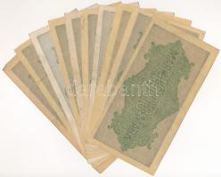 Németország / Weimari Köztársaság 1922. 1000M (10x) T:III,III- Germany / Weimar Republic 1922. 1000 ...