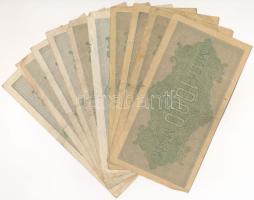 Németország / Weimari Köztársaság 1922. 1000M (10x) T:III,III- Germany / Weimar Republic 1922. 1000 ...