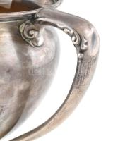 1909 Ezüst (Ag) serleg, díj jelzett sterling ezüst 31 cm 377 g