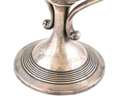 1909 Ezüst (Ag) serleg, díj jelzett sterling ezüst 31 cm 377 g