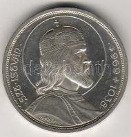 1938 5P "Szt.István" ezüst T:1/2!