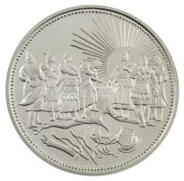 Csóka Zsuzsanna (1962-) 1996. "Millecentenárium Honfoglalás 896-1996" Ag emlékérem dísztok...