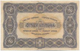 1920. 50K "5a 012 293967" "Orell Füssli Zürich" nyomdahely jelöléssel T:III Adam...