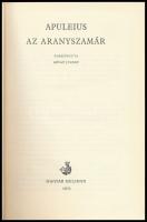 Apuleius: Az aranyszamár. Ford.: Révay József. Bibliotheca Classica. Bp., 1971., Magyar Helikon. Kiadói egészvászon-kötés.