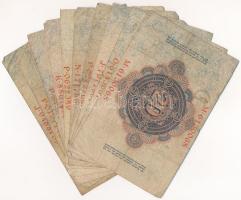 Német Birodalom 1914. 20M (10x)T:III- German Empire 1914. 20 Mark (10x) C:VG Krause#46b