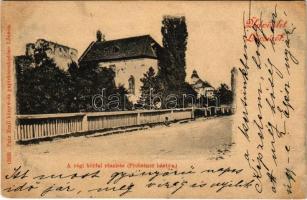 1900 Lőcse, Levoca; régi körfal részlete, Probstner bástya. Part Emil kiadása / bastion (r)