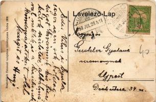 1908 Rahó, Rachov, Rahiv, Rakhiv; Fürdő utca. Rosenblüth Emanuel tulajdona 1908 / street (fl)