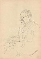 Endrő Margit (1899-1986) keramikus, szobrász teljes rajz hagyatéka. Összesen 1000 db rajz dossziékba...