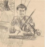 Endrő Margit (1899-1986) keramikus, szobrász teljes rajz hagyatéka. Összesen 1000 db rajz dossziékba...