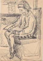 Endrő Margit (1899-1986) keramikus, szobrász teljes rajz hagyatéka. Összesen 1000 db rajz dossziékba...