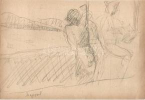 Endrő Margit (1899-1986) keramikus, szobrász teljes rajz hagyatéka. Összesen 1000 db rajz dossziékba...