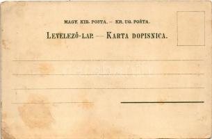 Szluin, Sluin, Slunj; Raztoke, Slunj, Ruscvina Slovin / vízesés, látkép, várrom / waterfall, general...