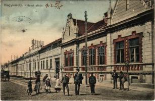 1912 Nagykároly, Carei; Kölcsei utca. Csókás László kiadása / street (EK)