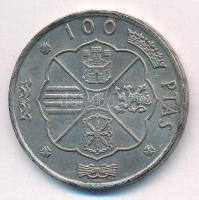 Spanyolország 1966. (68) 100P Ag "Franco" T:2 kis ph.
Spain 1966. (68) 100 Pesetas Ag &qu...