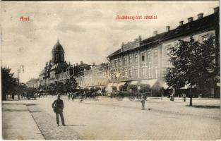 Arad, Andrássy tér, Reinhart Fülöp üzlete / square, shop