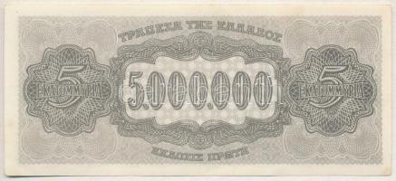 Görögország 1944. 5.000.000D T:II Greece 1944. 5.000.000 Drachmai C:XF Krause P#128