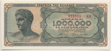 Görögország 1944. 1.000.000D T:I,I- Greece 1944. 1.000.000 Drachmai C:UNC,AU Krause P#127