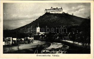 Krasznahorkaváralja, Krásnohorské Podhradie; Vár / Hrad Krásna Horska / castle (non PC) (vágott / cut)