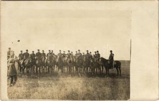 Osztrák-magyar lovas katonák / WWI Austro-Hungarian K.u.K. military, cavalrymen. photo