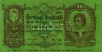 2009. "28. Bakonyvidéki Éremgyűjtő Találkozó" 50P pénzpótló utalvány T:I