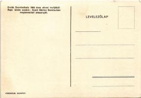 Szombathely, Emlék Szombathely 1900 éves (43-1943) városi múltjából. Rajki István szobra: Szent Márt...