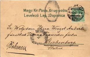 1898 (Vorläufer) Donja Stubica, Stubicke toplice, Grad Oroslavje / fürdő, kastély, vár / spa, bath, ...