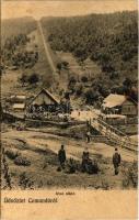 1911 Kommandó, Comando, Comandau; Alsó sikló, faszállító iparvasút. Bgdán F. fényképész / industrial railway, funicular (Rb)