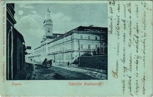 1900 Szatmárnémeti, Satu Mare; Zárda este. Reizer János kiadása / nunnery at night (EK)