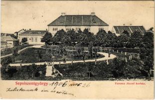 1906 Sepsiszentgyörgy, Sfantu Gheorghe; Ferenc József kórház / hospital