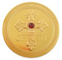 Vatikán DN "Kreuzweg Christi / Jesus nimmt das kreuz aus seine schultern" aranyozott Cu em...