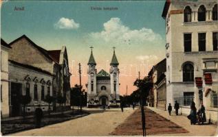 Arad, Unitus templom / church (Rb)