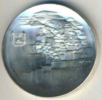 Izrael 1968. 10L Ag "20. Függetlenségi évforduló" T:BU Tanúsítvánnyal!