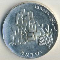 Izrael 1969. 10L Ag "21. Függetlenségi évforduló" T:BU Tanúsítvánnyal!