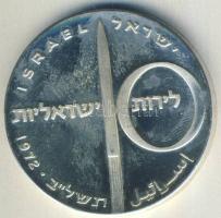Izrael 1972. 10L Ag "24. Függetlenségi évforduló" T:BU Tanúsítvánnyal!