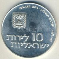 Izrael 1971. 10L Ag "Pidyon Haben" T:BU Tanúsítvánnyal!