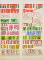 NSZK 1950-1969 tartalmas sok példányos készlet 16 lapos rendezőberakóban (ca Mi EUR 4.000,-)