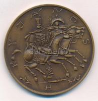 Kiss Nagy András (1930-1997) DN "Kodály Zoltán / Háry János" kétoldalas bronz emlékérem (6...