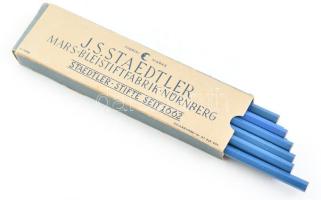 J. S. Staedtler Mars, régi német ceruza, 10 db, eredeti papírdobozban