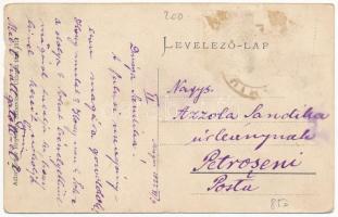 1922 Magyarigen, Ighiu; üzletek, gyógyszertár, utca, templom. Adler Arthur fényirda 1912. / pharmacy...