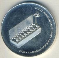 Izrael 1976. 10L Ag "Hanukkah" T:BU Tanúsítvánnyal!