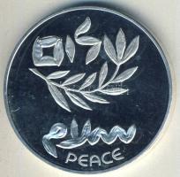 Izrael 1980. 200L Ag "32. Függetlenségi évforduló" T:BU Tanúsítvánnyal!