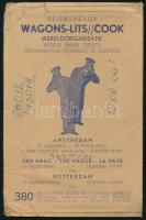 Wagons-Lits / Cook utazási társaság jegytartó tasakja