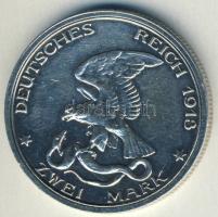 Német Birodalom/Császárság/Poroszország 1913. 2M Ag "Napoleoni háborúk..." T:2- kis ph.