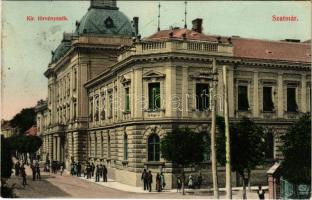 1909 Szatmárnémeti, Szatmár, Satu Mare; Kir. Törvényszék. Lövy Miksa kiadása / court (EK)