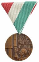 1977. Pedagógus Szolgálati Emlékérem bronz kitüntetés mellszalagon, eredeti tokban T:1 NMK 714.