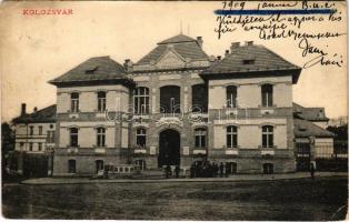 1909 Kolozsvár, Cluj; Karolina országos kórház, ideg- és elmegyógyászat. Lepage Lajos kiadása / hospital, department of neurology and psychiatry (EK)